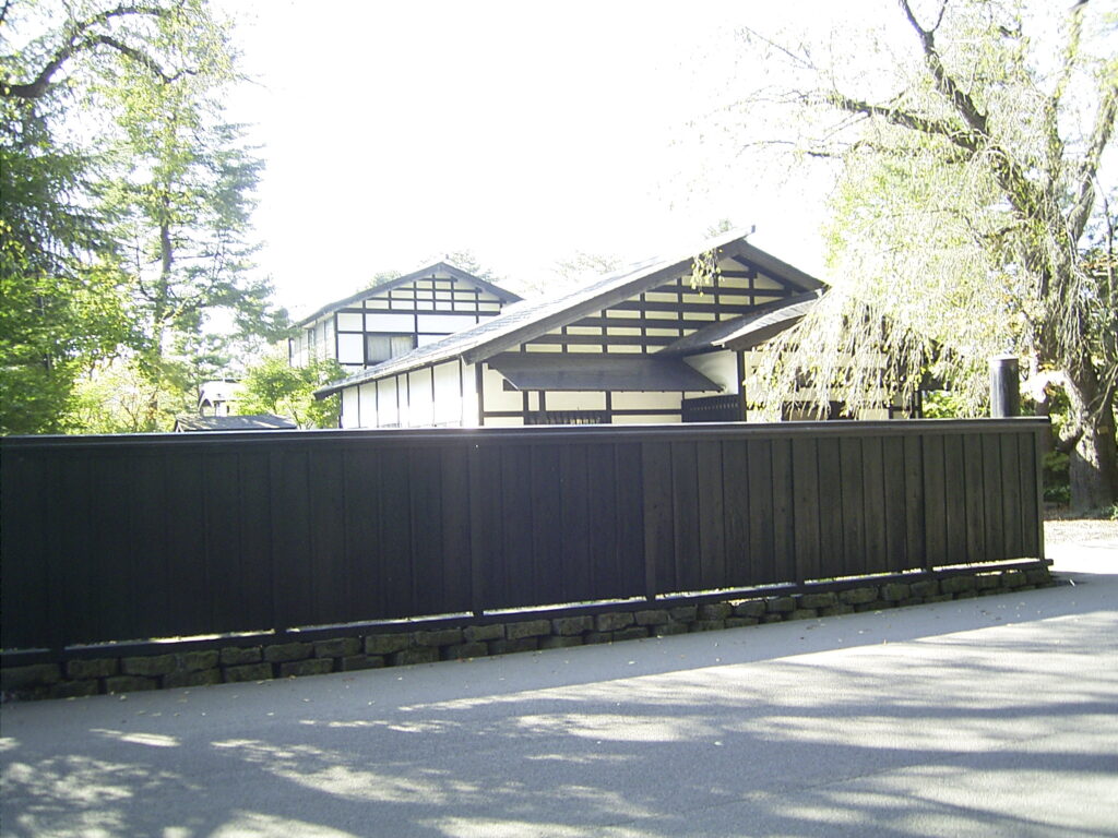 Kakunodate samurai district with traditional black-walled residences, Akita