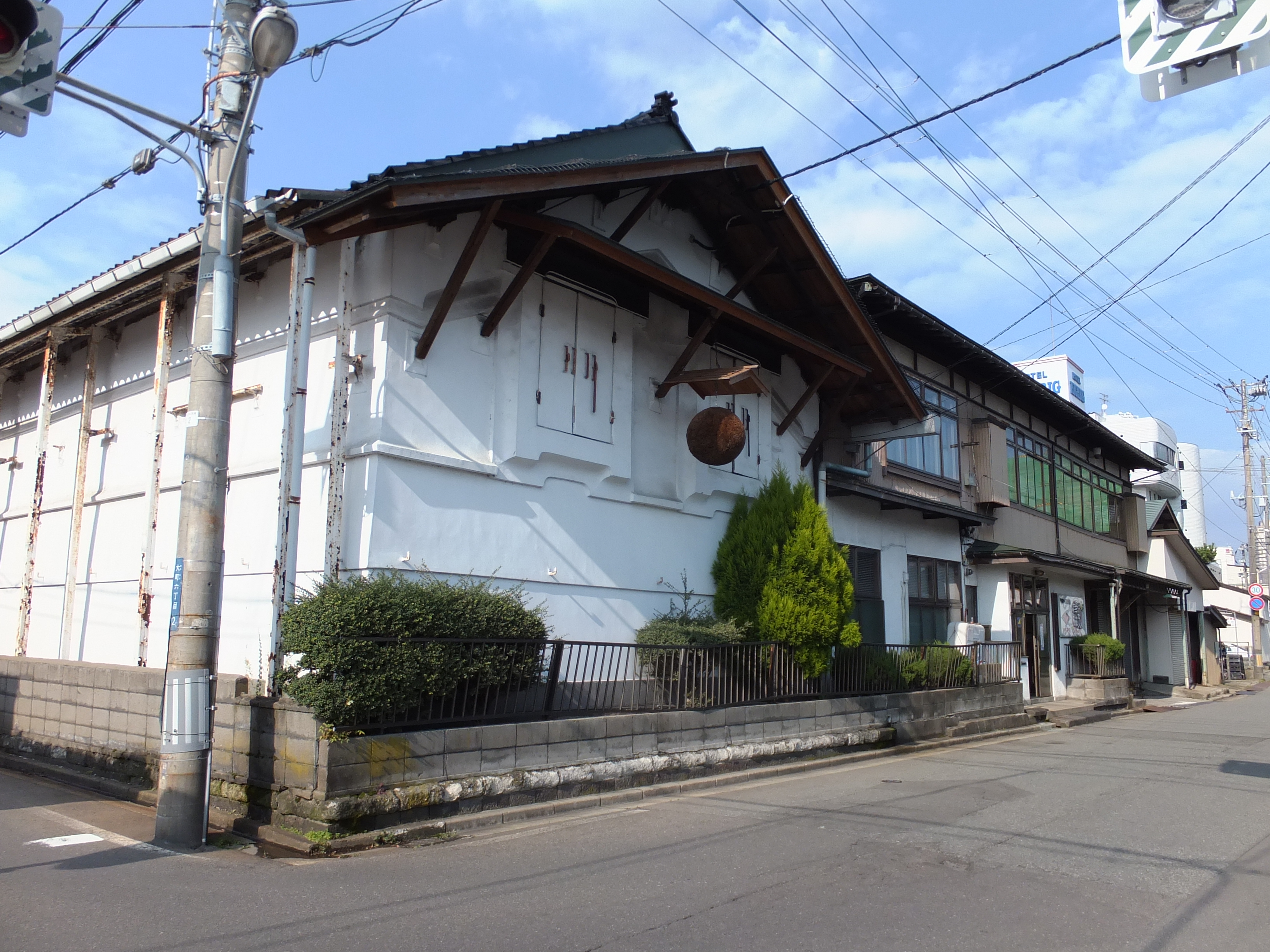 The historic Aramasa sake brewery in Akita City