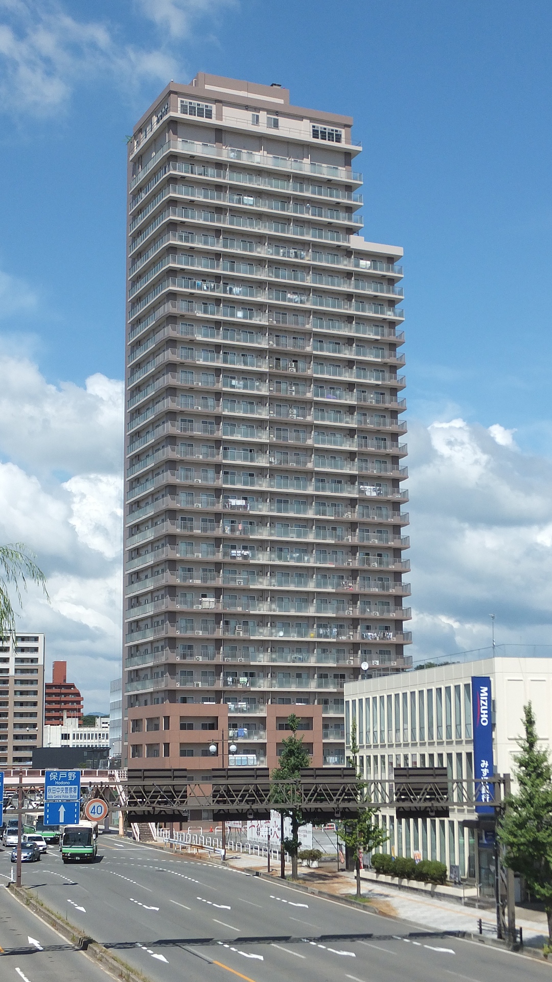 The Belle Demeure Landmark building in central Akita City
