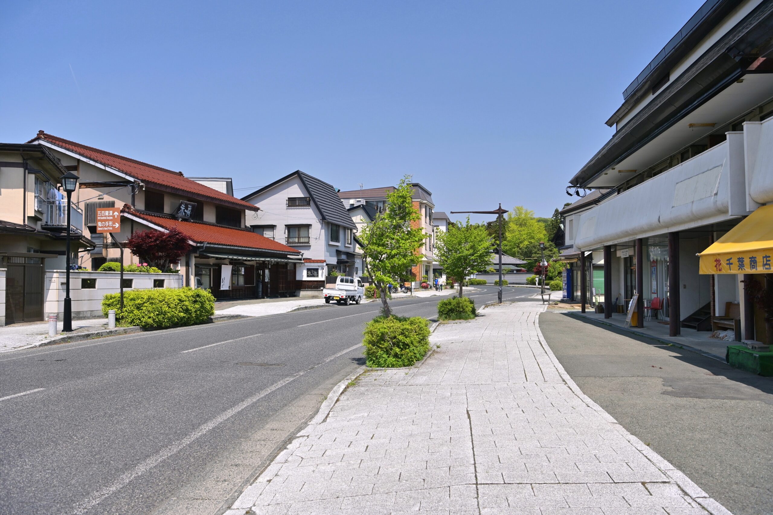 Historic Teramachi Street in Morioka's old merchant district