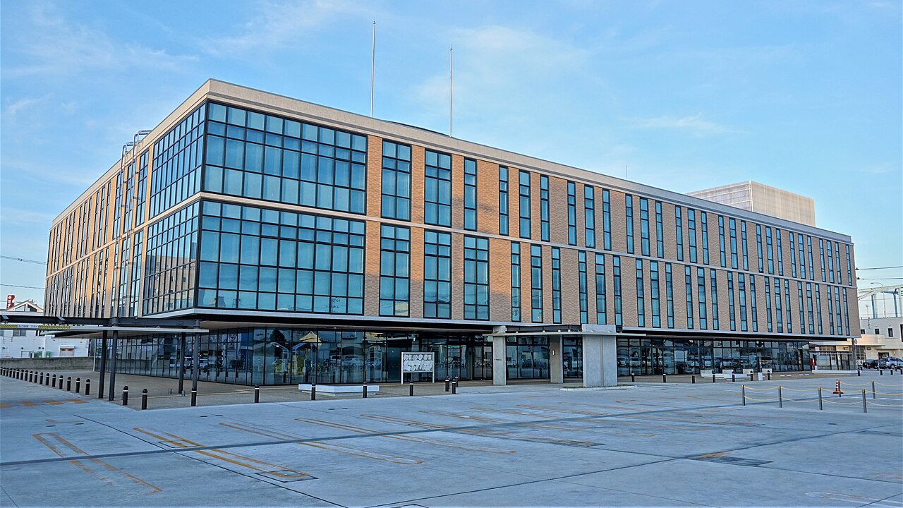 Goshogawara City Government Office building in Aomori Prefecture