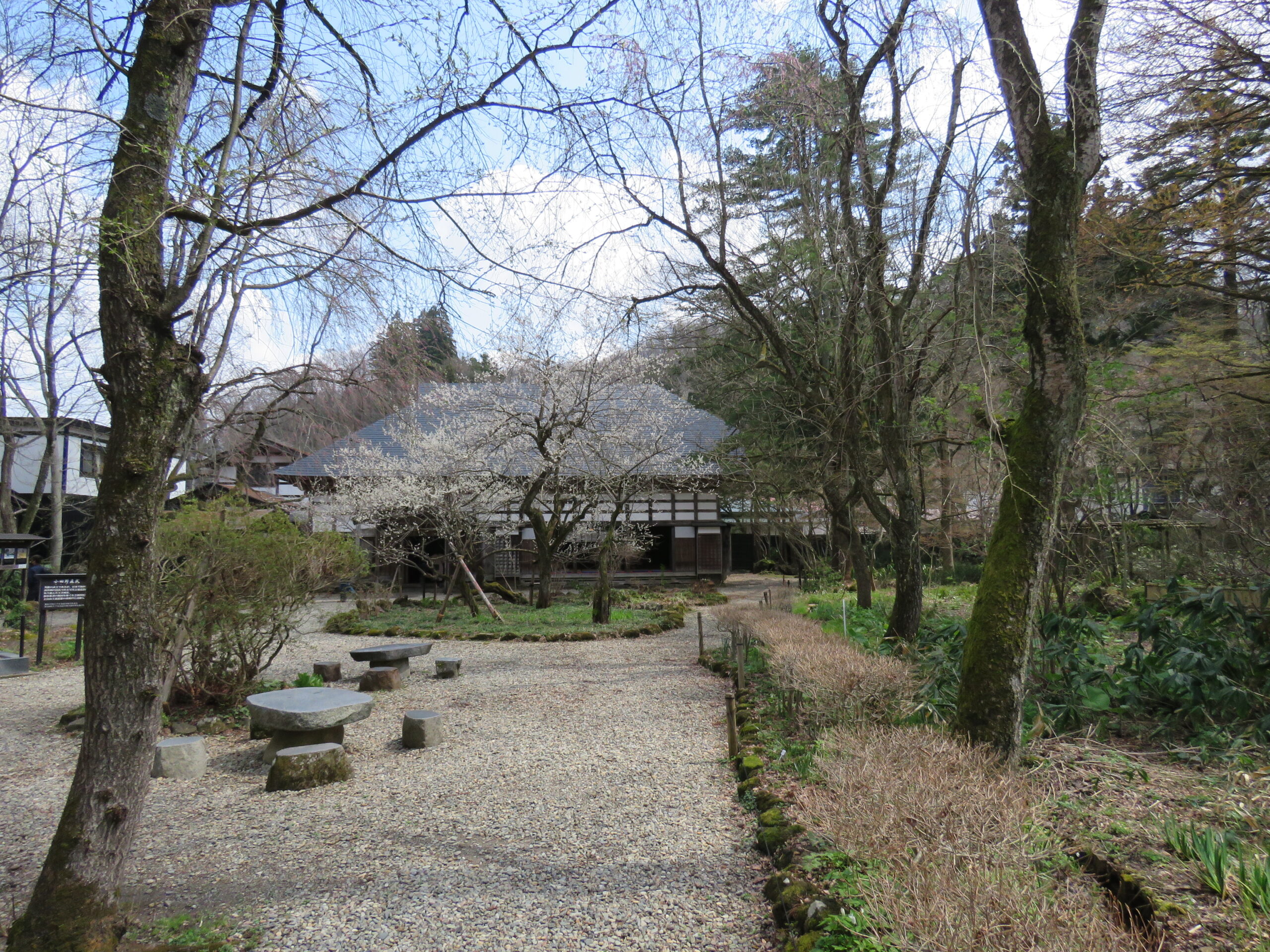 Aoyagi Samurai House in Kakunodate showing traditional architecture and gate