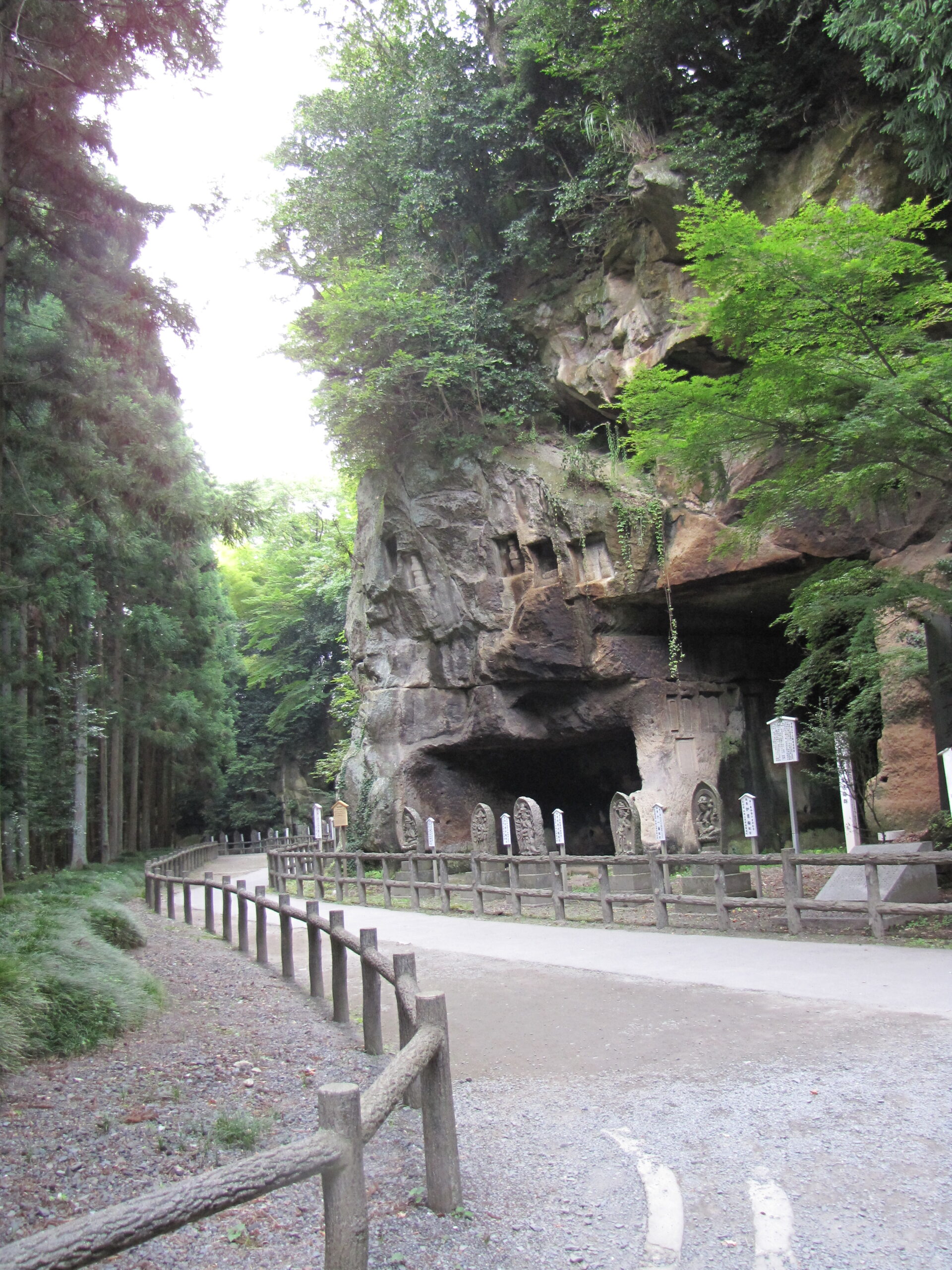 Rock-cut cave hermitages at Zuiganji Temple, Matsushima
