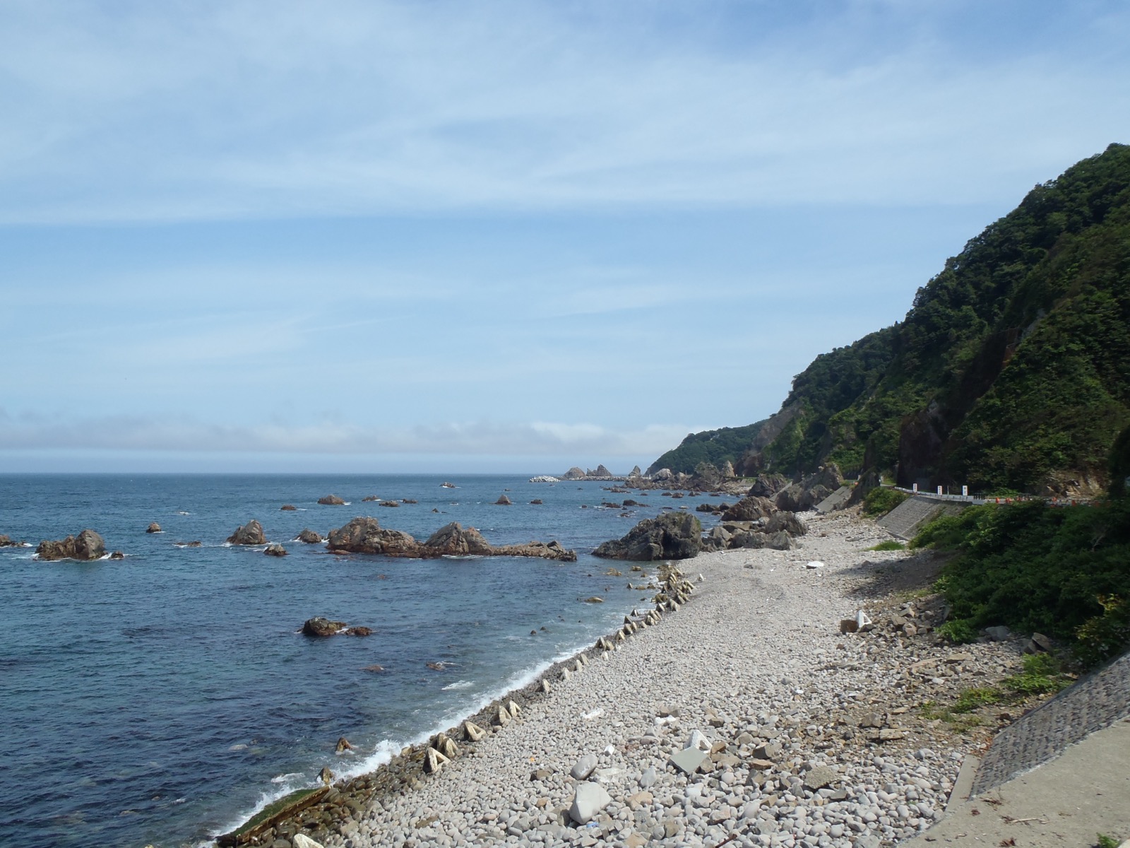 Coastal view of Kosode Kaigan near Kuji City, Iwate Prefecture