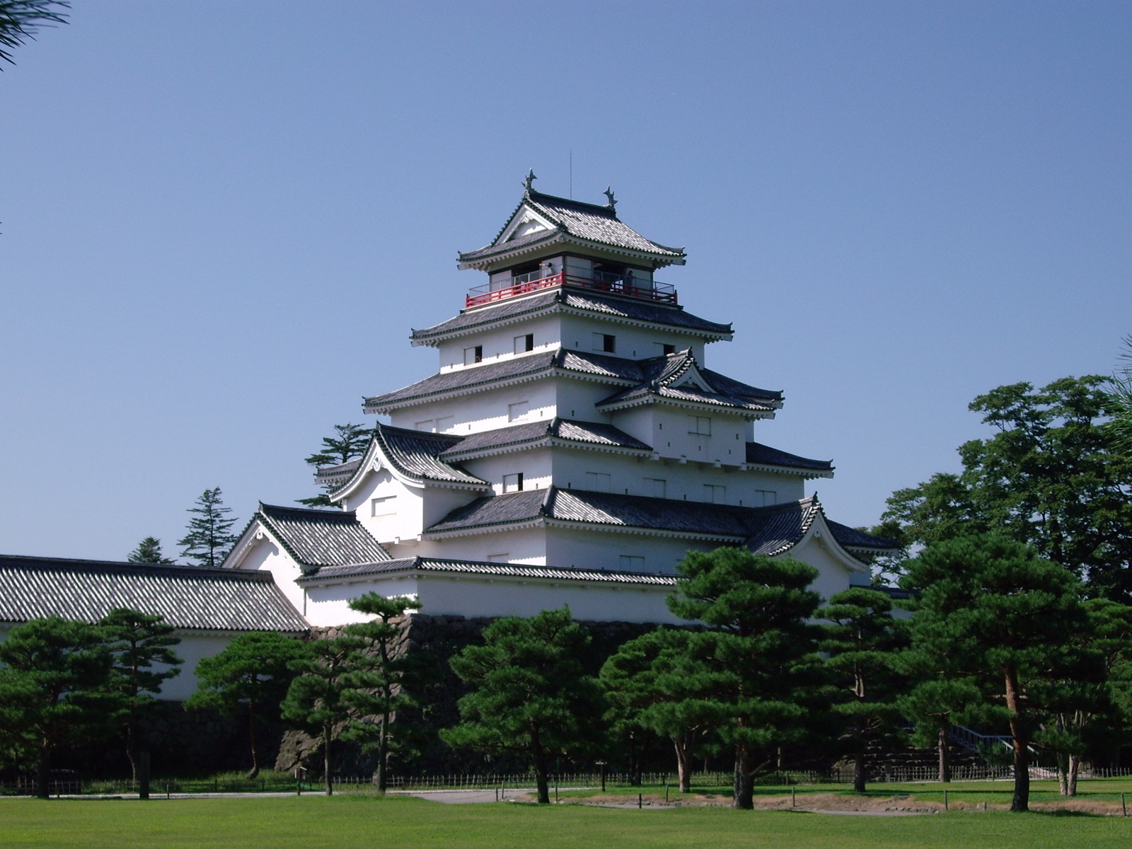 Tsurugajo Castle in Aizuwakamatsu, Fukushima, the gateway city to Higashiyama Onsen